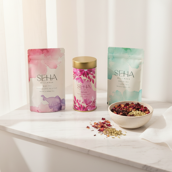 Detox & Glow Trio - Ayurvedic Teas for Skin, Digestion & Radiance