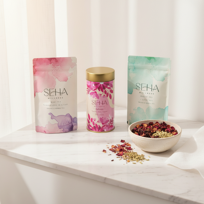 Detox & Glow Trio - Ayurvedic Teas for Skin, Digestion & Radiance