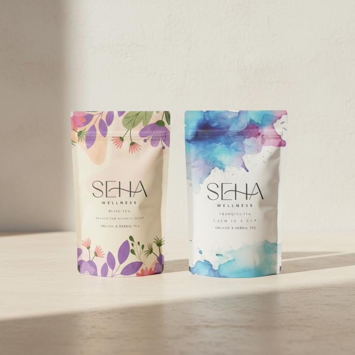 Calm & Clarity Duo - Ayurvedic Teas for Mental Ease & Restful Sleep