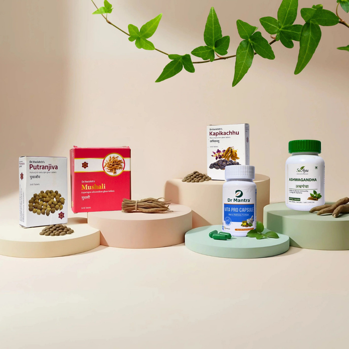 Seha MaxFert Plan – Intensive Ayurvedic Fertility Restoration for Men