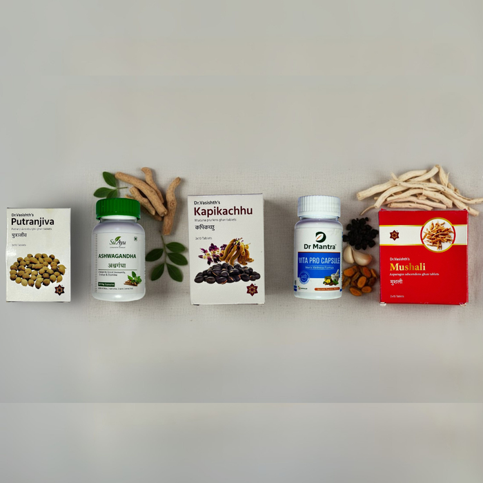 Seha MaxFert Plan – Intensive Ayurvedic Fertility Restoration for Men