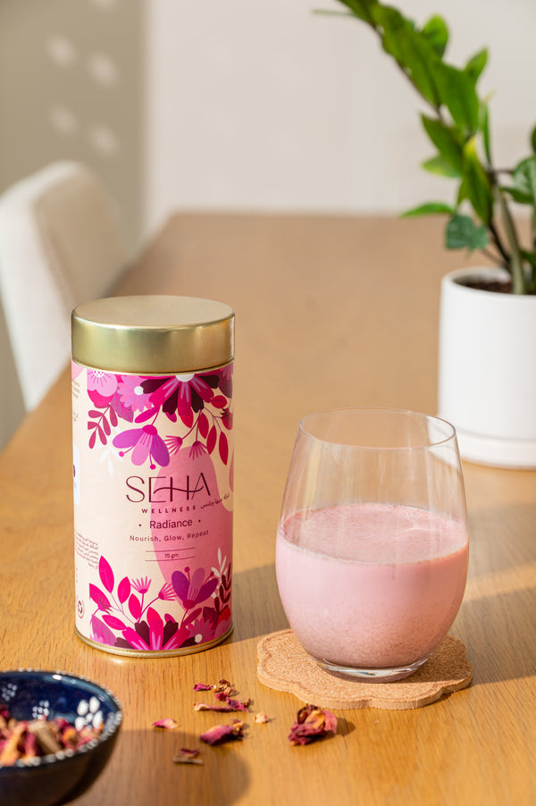 Radiance Glow Latte - Ayurvedic Blend for Bright Skin & Hormonal Balance