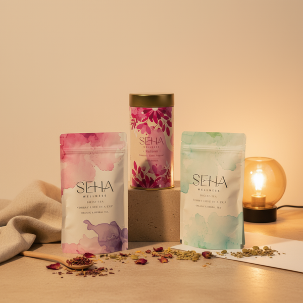 Detox & Glow Trio - Ayurvedic Teas for Skin, Digestion & Radiance