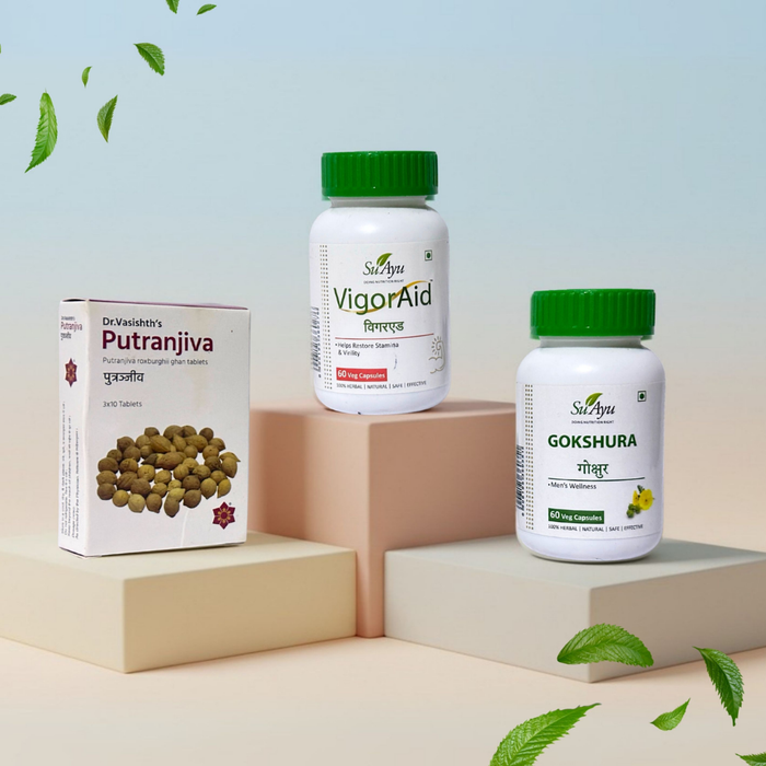 Seha FertilEase Plan for Men – Ayurvedic Fertility & Vitality Boost